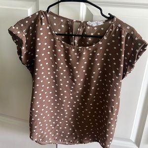 Women’s Pink Rose Blouse Size Small